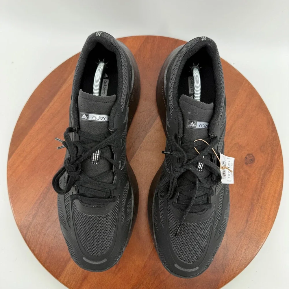 ADIDAS Adizero Aruku Walking Sneakers Triple Black Chunky JH7772 Men Size 12.5